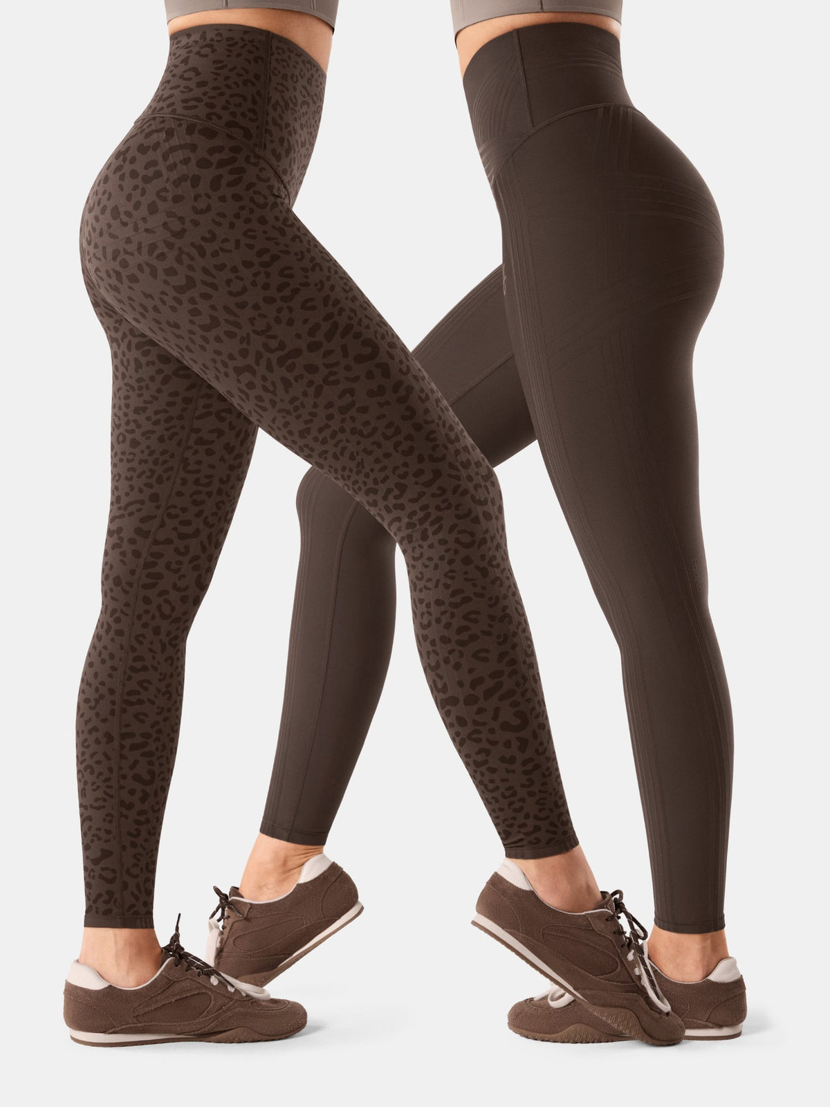 PowerBand Resistance Leggings (Reversible Wear)