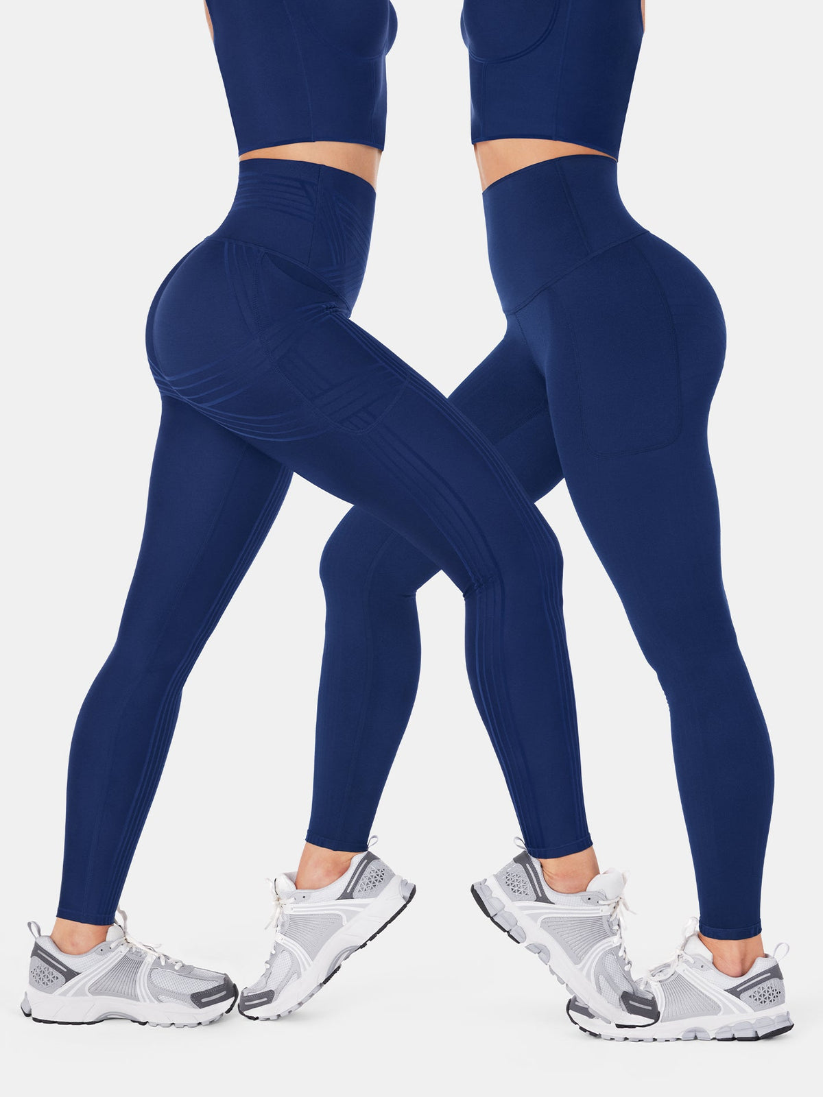 PowerBand Resistance Leggings (Reversible Wear)