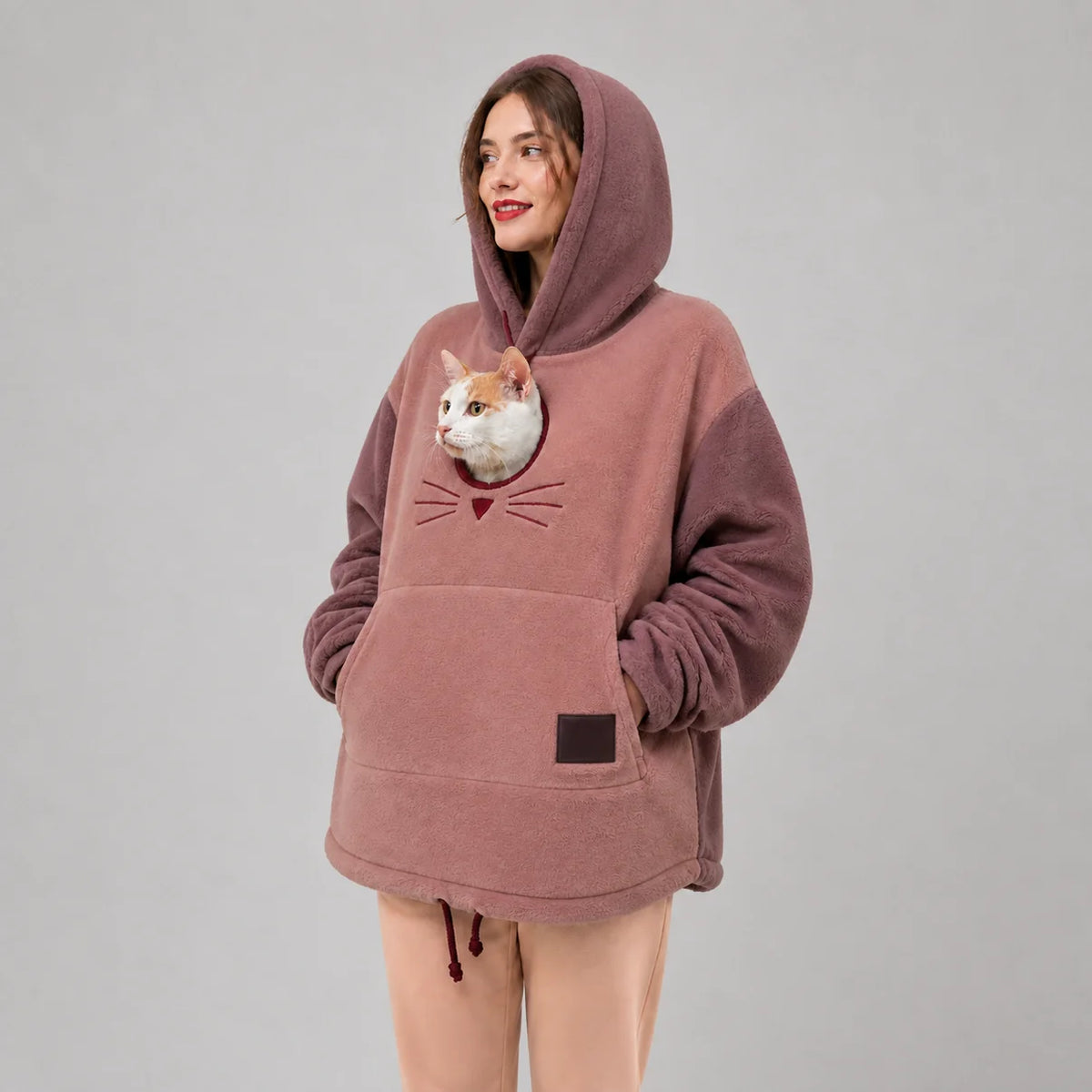 Pet Tote Carier Hoodie