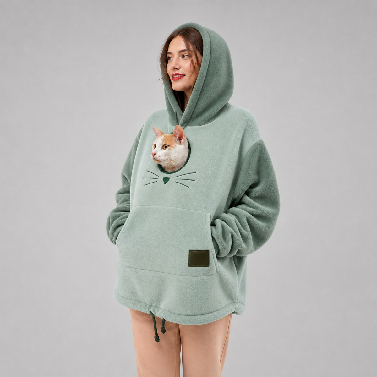Pet Tote Carier Hoodie