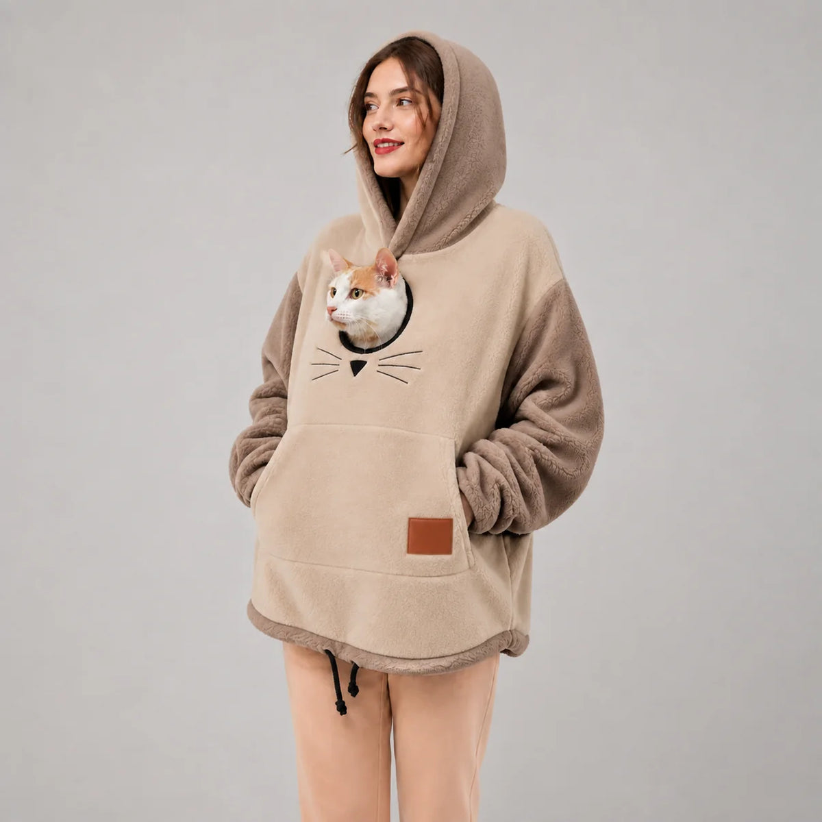 Pet Tote Carier Hoodie