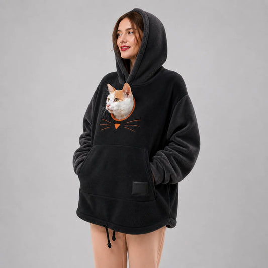 Pet Tote Carier Hoodie