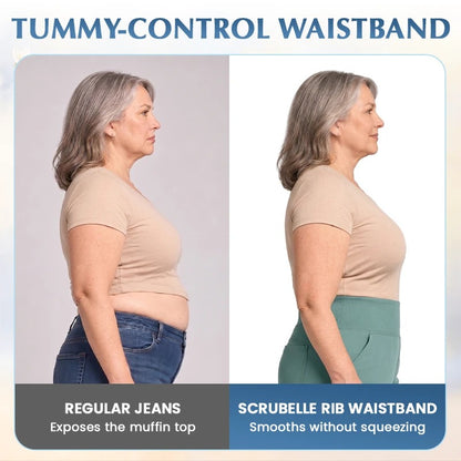 Women's Tummy-control Ultra Stretch Scrub Pants