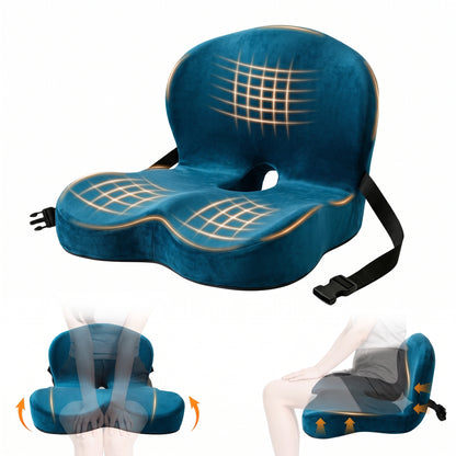 GoodBase™️ Orthopedic Lumbar Seat Cushion for Back & Tailbone Support