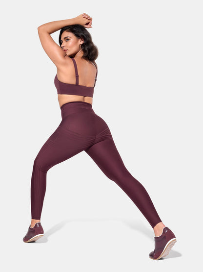 PowerBand Resistance Leggings (Reversible Wear)