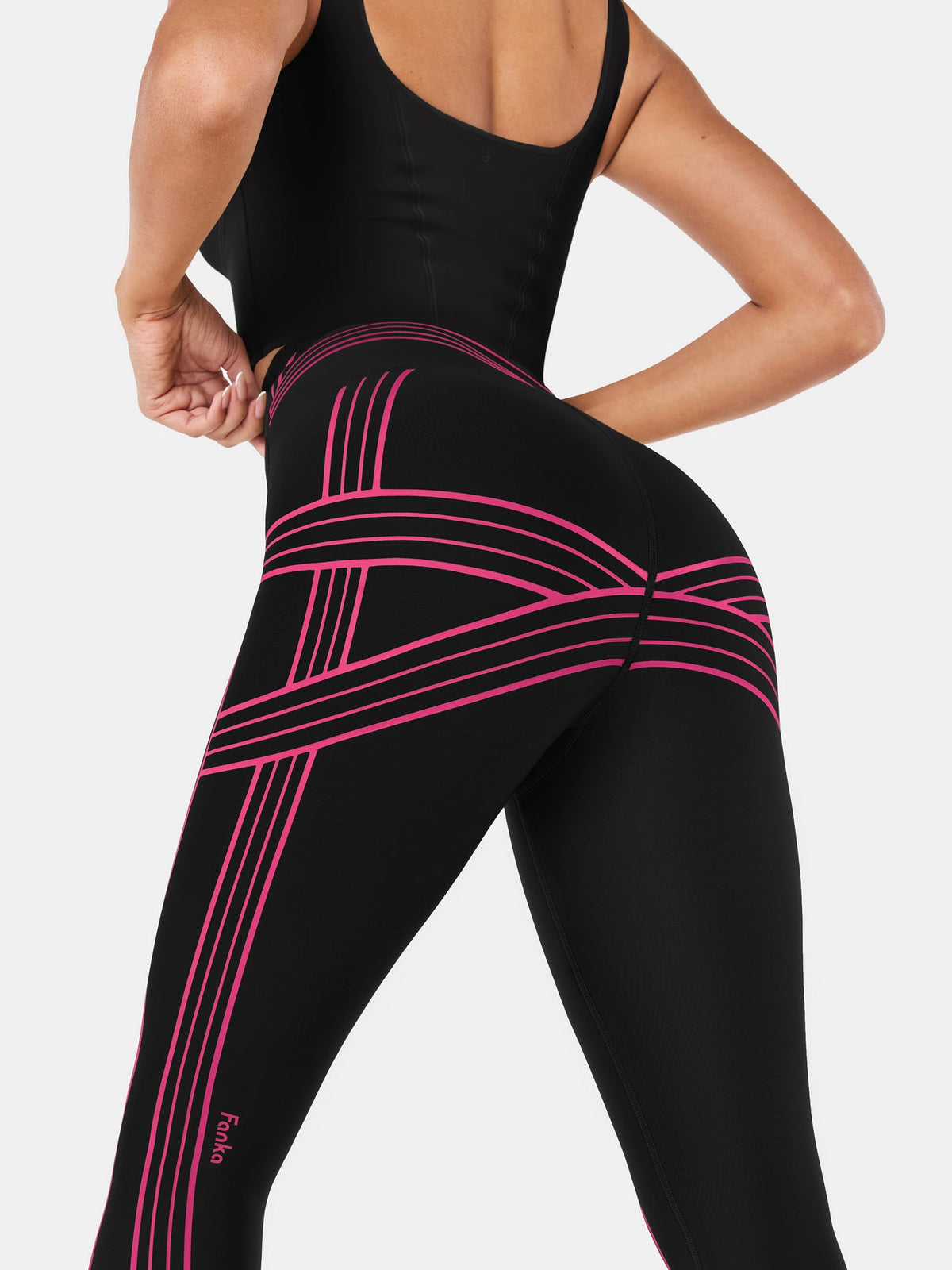 PowerBand Resistance Leggings (Reversible Wear)
