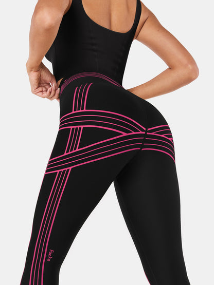 PowerBand Resistance Leggings (Reversible Wear)