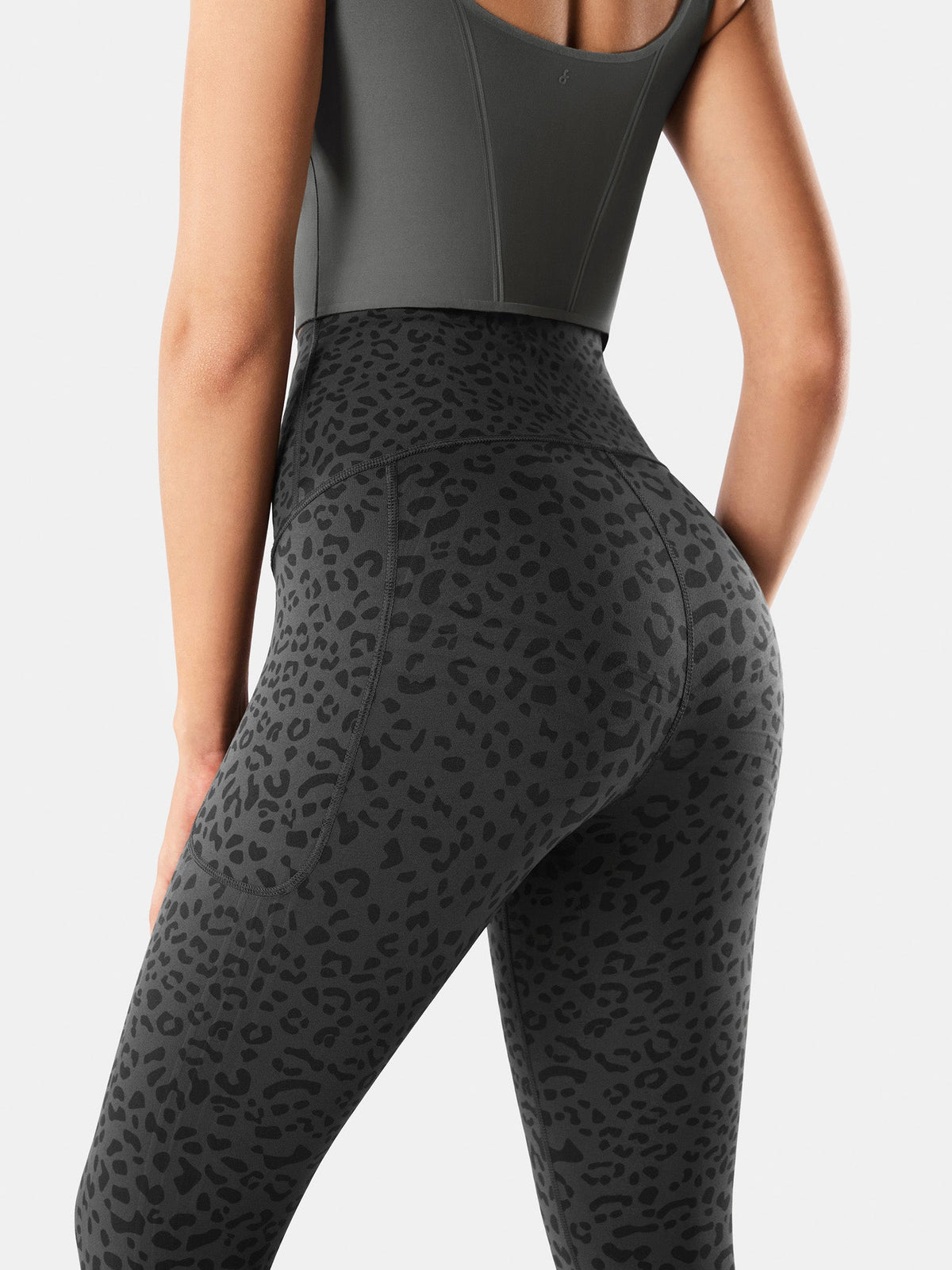PowerBand Resistance Leggings (Reversible Wear)