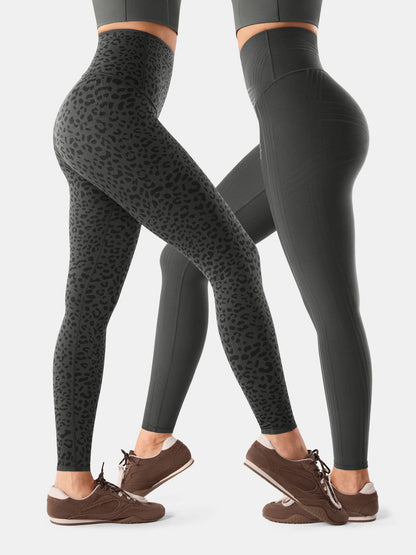 PowerBand Resistance Leggings (Reversible Wear)
